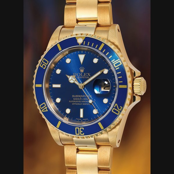 Rolex Rolex Ref. 16618; inside caseback further stamped 16610 Submariner Date