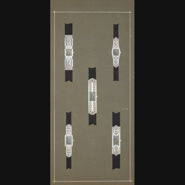 Gérald Genta Design of five wristwatches with accompanying NFT  Circa 1960, Price & Market Data