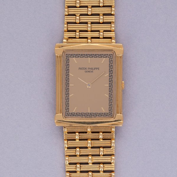 Patek Philippe Patek Philippe Les Grecques 3975/1J Integrated Bracelet 18k YG