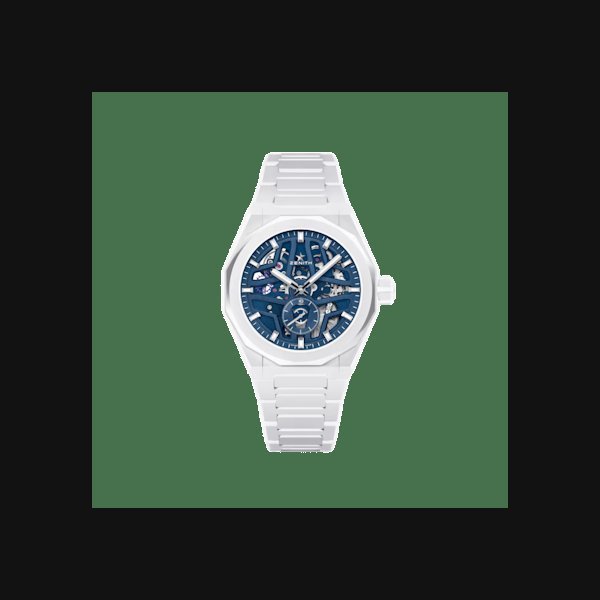 Zenith Defy Skyline Skeleton White Ceramic