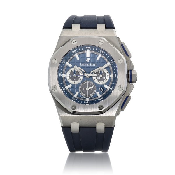 Audemars Piguet Royal Oak Offshore, Reference 26480TI | A titanium chronograph wristwatch with date, Circa 2020 | 愛彼 皇家橡樹離岸型系列 型號26480TI | 鈦金屬計時腕錶，備日期顯示，約2020年製 · 26480TI