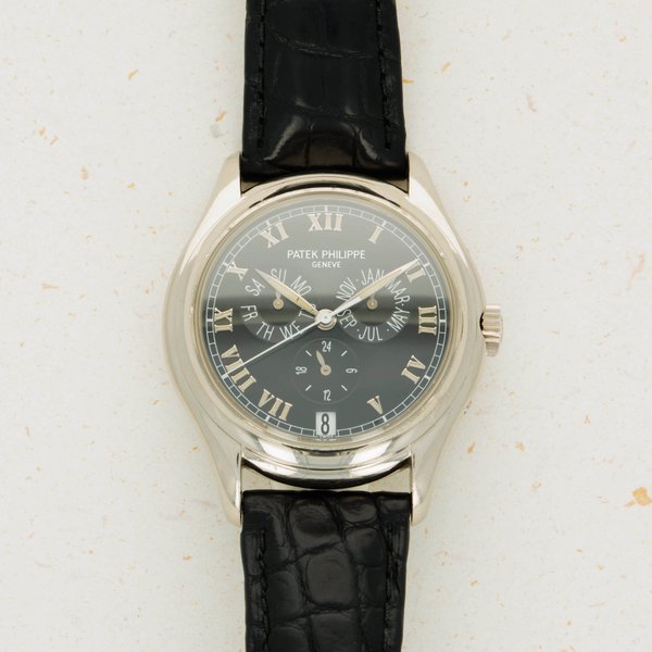 Patek Philippe Patek Philippe Annual Calendar 5035G Black Dial With Booklets and Papers