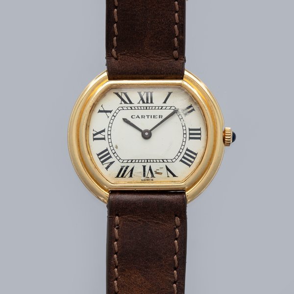 Cartier CARTIER ELLIPSE GONDOLE 78091 18K YG WITH DEPLOYANT