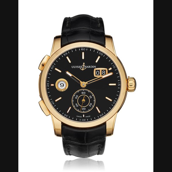 ULYSSE NARDIN, 18K DUAL-TIME, REF. 3346-126