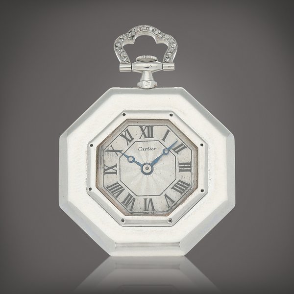 Cartier A platinum and diamond-set watch | Circa 1920, Price & Market Data