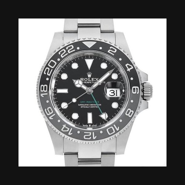 Rolex Rolex GMT-Master II126710GRNR black 3 row oyster bracelet Random Number USED mens