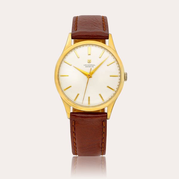 Universal Genève Reference 80301 1 | A yellow gold wristwatch, Circa 1959 | 型號 80301 1 | 黃金腕錶，約1959年製