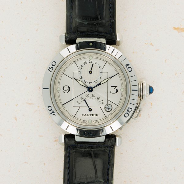 Cartier Cartier Pasha Pasha Dual Time Power Reserve GMT 2388