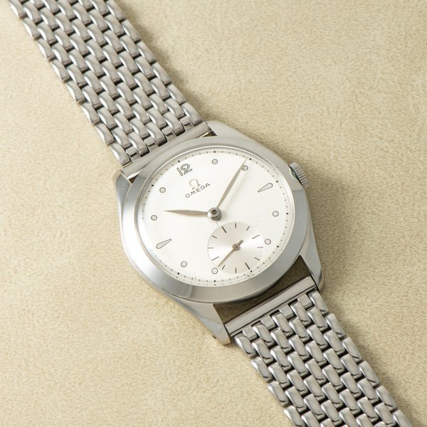 Omega Omega 'Mirror Calatrava' Jumbo Dress Watch