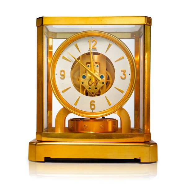 LeCoultre Atmos A gilt brass Atmos clock, Circa 1975