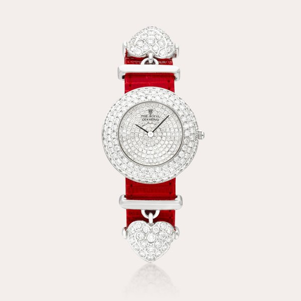 The Royal Diamond A white gold and diamond-set wristwatch, Circa 2000 | 白金鑲鑽石腕錶，約2000年製