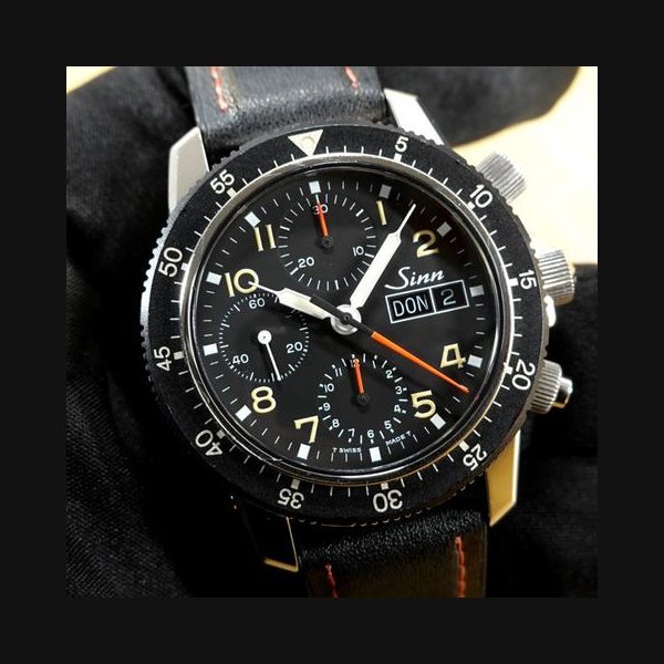 Sinn Sinn 10341 mm 103 B HD St Sa RS Chronograph Handaufzug Saphirglas 7760 BOX
