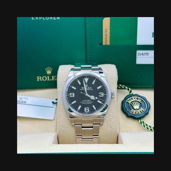 Rolex Rolex Explorer39mm Black Dial