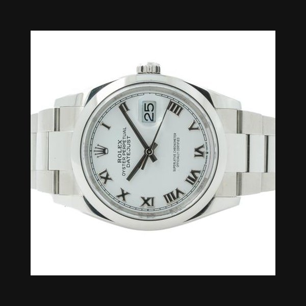Rolex Rolex Datejust36 126200 White Roman Dial 36mm 05/2021 11272