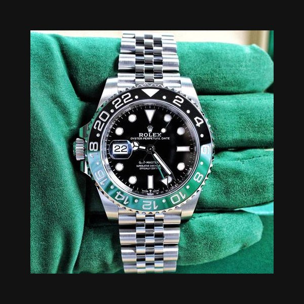 Rolex Rolex GMT-Master IISprite Lefty Jubilee 126720VTNR 2024 Like New Complete Set, Price & Market Data