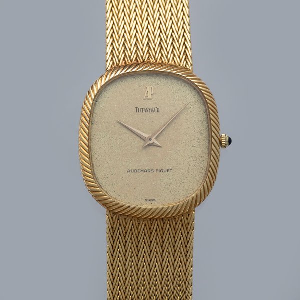 Audemars Piguet Audemars Piguet Manual Wind 4108 Integrated Bracelet 18k Retailed by Tiffany & Co. · 4108