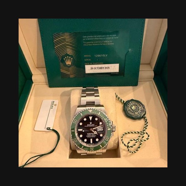 Rolex Rolex Submariner DateNew 2025 Rolex Submariner "Starbucks" 41mm Black Dia