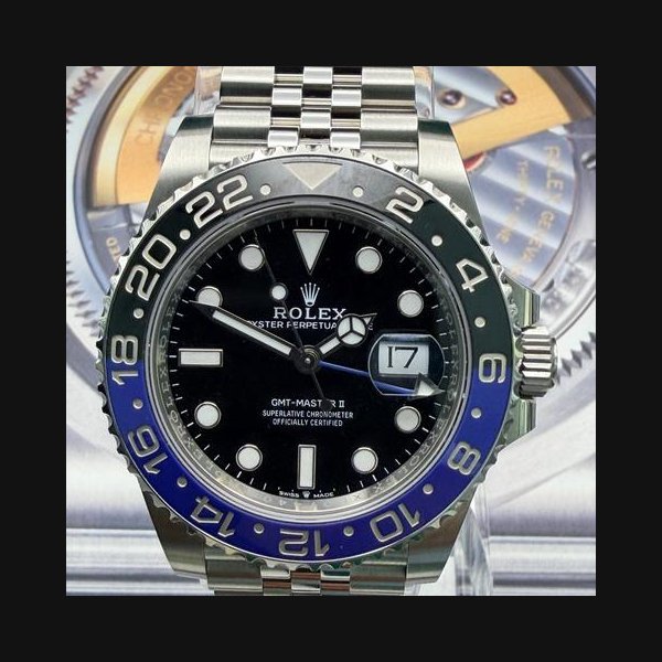 Rolex Rolex GMT-Master II40 mm 2025 batgirl full set full links warranty jubilee