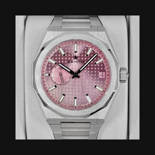 Zenith Defy Skyline41mm 03.9301.3620/18.I001 Stainless Steel Pink Dial