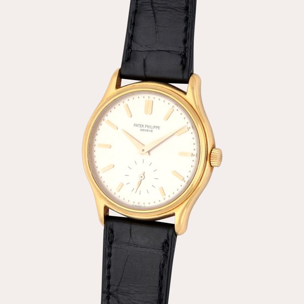 Patek Philippe Calatrava, Reference 3923 | A yellow gold wristwatch | Circa 1990