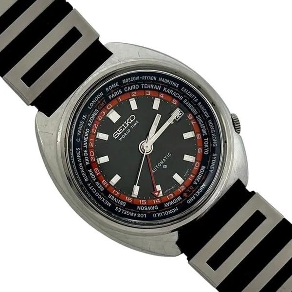 Seiko World Time
All Factory / Unpolished Ref. 6117-6400