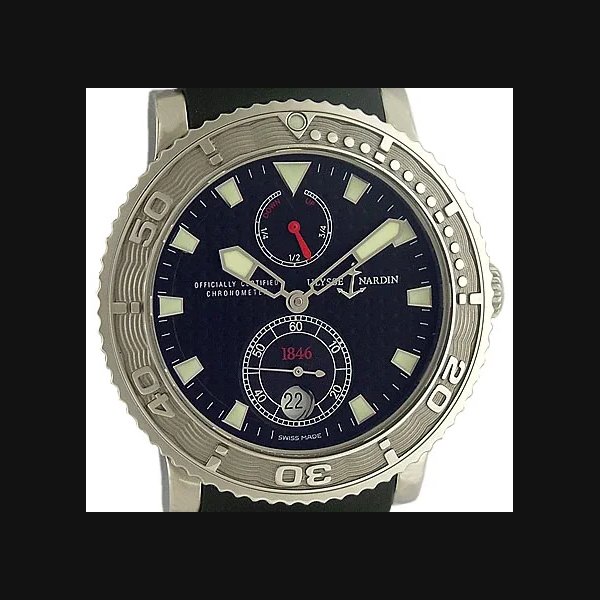Ulysse Nardin Ulysse Marine Diver Chronometer Stahl/Kautschuk 40mm UVP 5100.-
Art. 100000008448 Ref. 263-51-3192