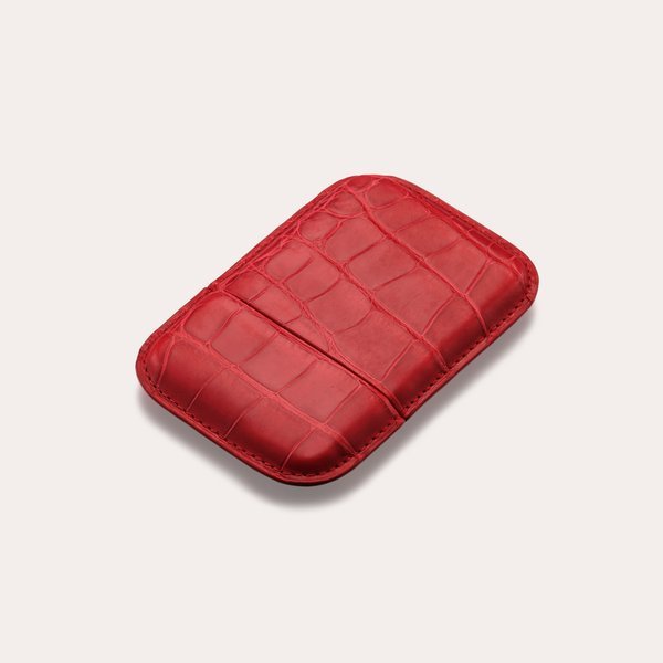 Richard Mille A red leather card holder, Circa 2015 | 紅色皮製卡套，約2015年製