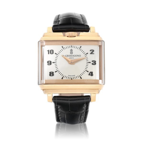 de Grisogono de Grisogono | New Retro, A pink gold wristwatch, Circa 2019 | New Retro   粉紅金腕錶，約2019年製