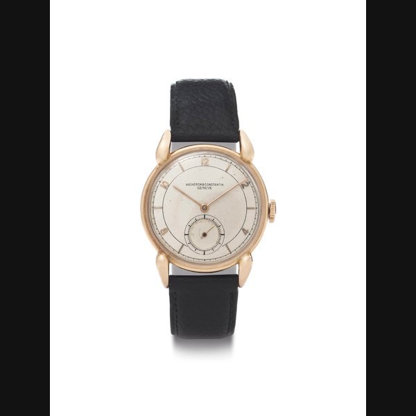 Vacheron Constantin Vacheron Constantin. An 18K Pink Gold Wristwatch with Fancy Lugs SIGNED VACHERON & CONSTANTIN, GENÈVE, MOVEMENT NO. 447'913, CASE NO. 286'110, CIRCA 1945