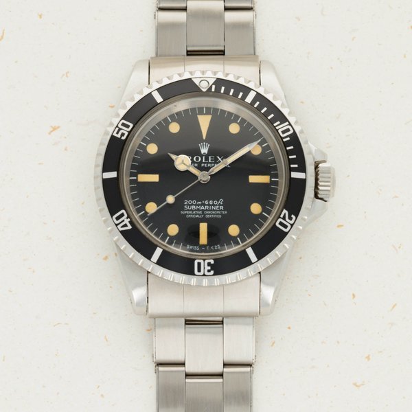 Rolex Rolex Submariner 5512 Meters First · 5512