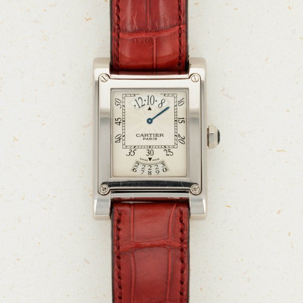 Cartier Cartier CPCP Tank a Vis Wandering Hours