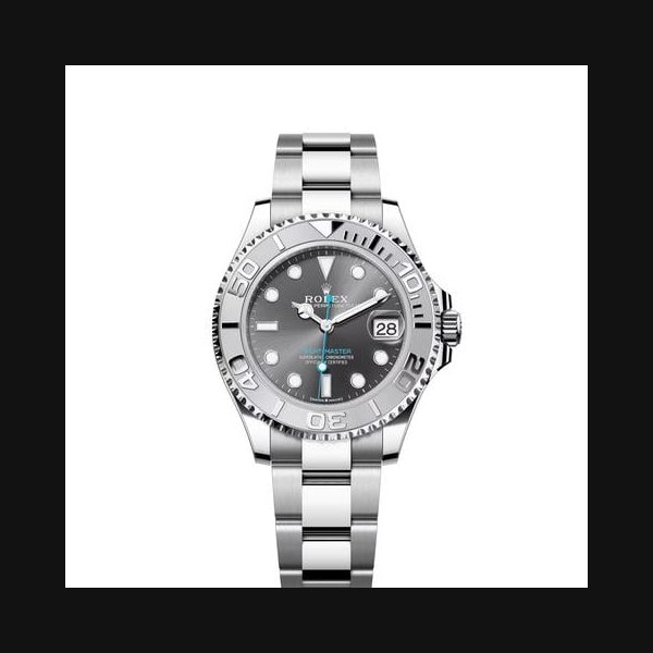 Rolex Yacht-Master37 NEW 2026 Rhodium Dial Platinum Bezel Blue Hand 37MM Ref. 268622
