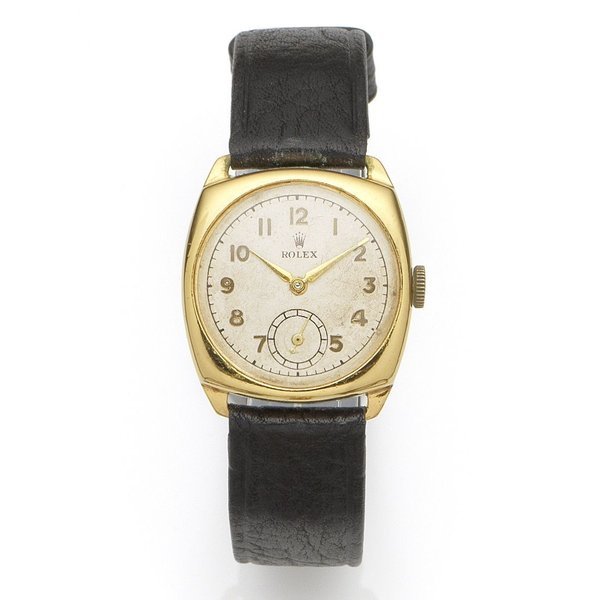 Rolex Rolex. A gold plated and steel manual wind wristwatch Circa 1930