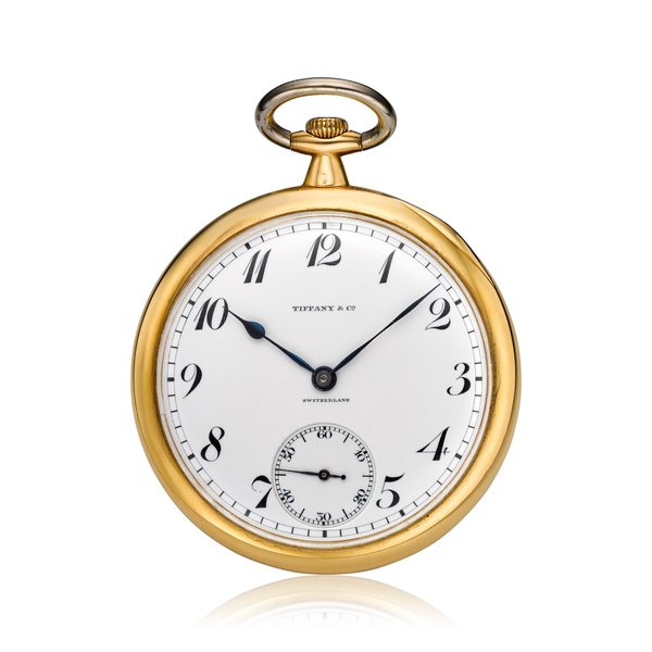 PATEK PHILIPPE, TIFFANY & CO. 18K GOLD POCKET WATCH