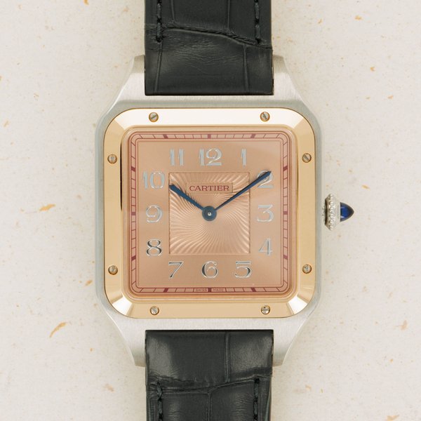 Cartier Cartier Santos Dumont XL W2SA0025 Steel and Rose Gold Limited Edition