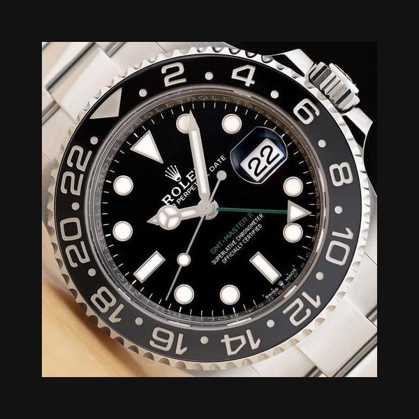 Rolex Rolex GMT-Master II2024 New Card Rolex Gmt Master II 126710 Grnr Bruce Wayne Steel Oyster Watch
