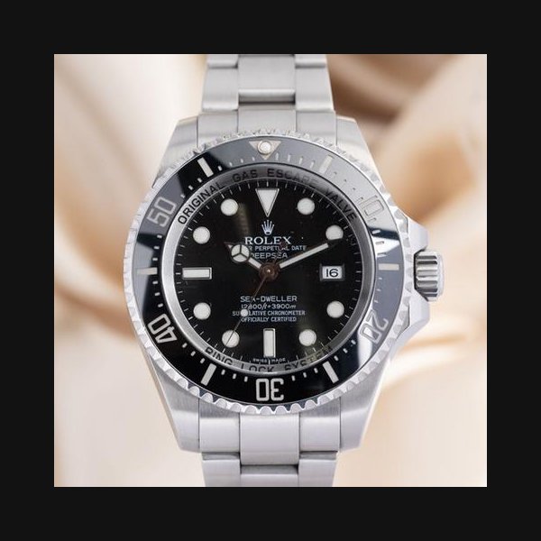Rolex Sea-Dweller Deepsea44mm Automatik LC100 116660 Original Papiere + Box