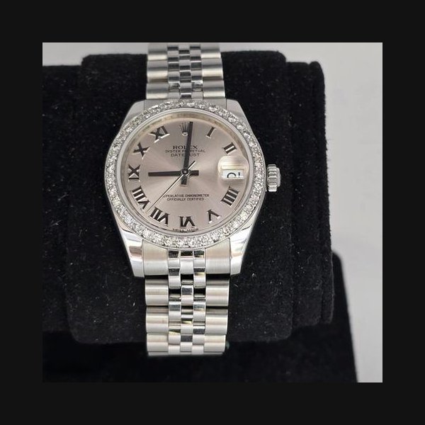 Rolex Rolex Datejust31 Pink Roman Dial on Jubilee Bracelet 178240 2012