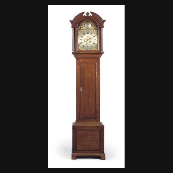 A George III oak and mahogany eight day longcase clock BILLINGTON, LEEDS. CIRCA 1780
