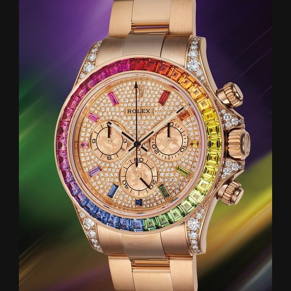 Rolex Rolex Ref. 116595RBOW Cosmograph Daytona "Rainbow" · 116595RBOW