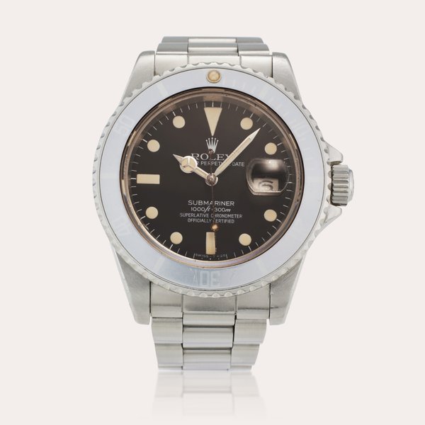 Rolex Reference 16800 Submariner | A stainless steel automatic wristwatch with date and Ghost Bezel, Circa 1982, Price & Market Data