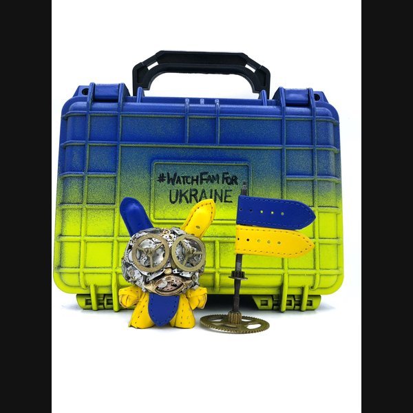 Watch Parts Motorcycles Dunny Art Piece #WatchFamforUkraine