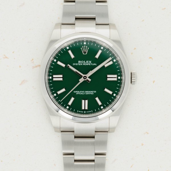 Rolex Rolex Oyster Perpetual Green Dial 124300 · 124300