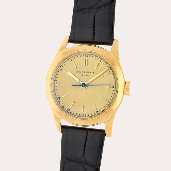 Patek Philippe Calatrava, Reference 2483 | A yellow gold wristwatch | Made in 1951 · 2483