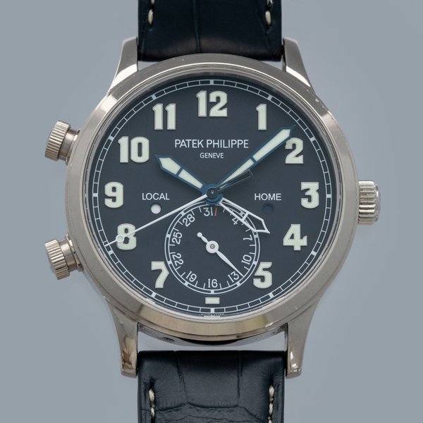 Patek Philippe Patek Philippe Calatrava Pilot Travel Time 5524G-001 18k WG