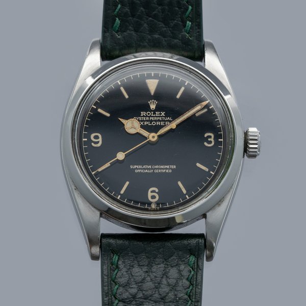 Rolex Rolex Explorer I 6610 Gilt Chapter Ring Exclamation Dial 