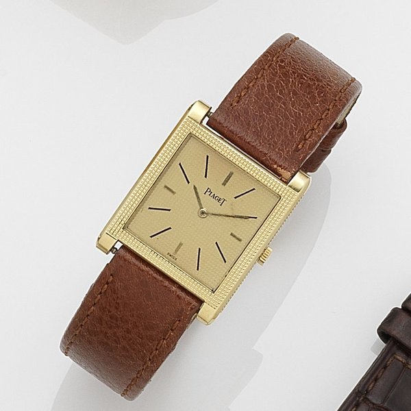 Piaget. An 18k gold manual wind wristwatch Ref:931, Case No.200895, Movement No.714436, Circa 1975