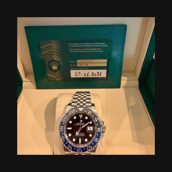 Rolex Rolex GMT-Master II126710BLNR Automatic 2026 Steel Like new & unworn