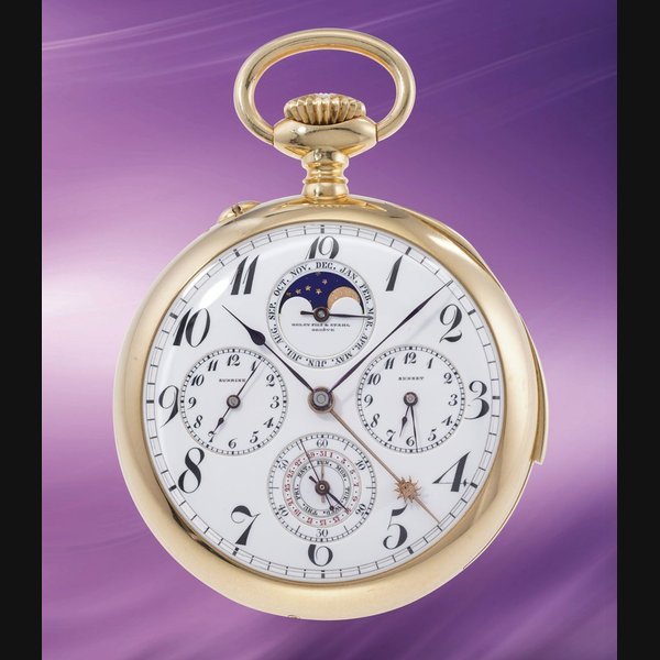 Golay Fils Golay Fils & Stahl "Minute Repeating with Sunrise, Sunset and Equation of Time made for the Maharaja of Patiala"