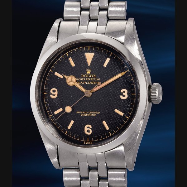 Rolex Rolex Ref. 6350, repeated inside caseback and stamped IV.53 Explorer